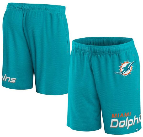 Men's Miami Dolphins Aqua Shorts